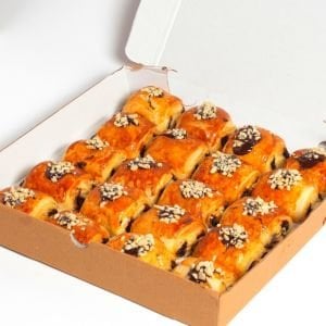Bitter Soslu Mini Çikolatalı Kruvasan-  Adet