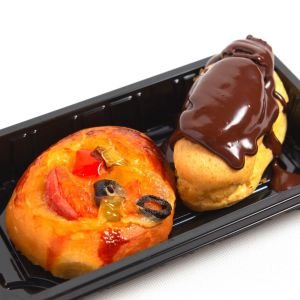 Toplantılık İkram Kutusu - Mini Pizza & Mini Ekler - Bir (1) Kişilik Kutu