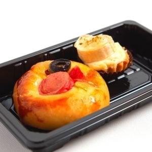 Toplantılık İkram Kutusu - Mini Pizza & Mini Muzlu Tartolet - Bir (1) Kişilik Kutu