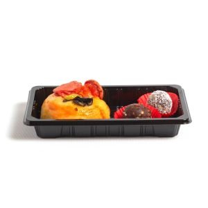Toplantılık İkram Kutusu - Mini Pizza & 2 Adet Sağlıklı Top - Bir (1) Kişilik Kutu