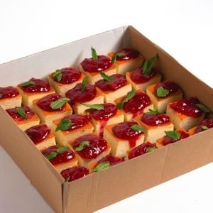 Mini Frambuazlı Cheesecake - Adet