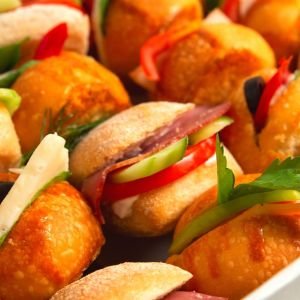 Mini Füme Etli & Ezine Peynirli Sandviç Kutusu - 25 Adet