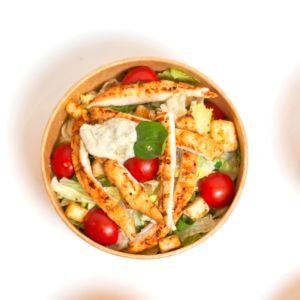 Sezar Soslu Tavuklu Salata Menü Kutusu - Büyük Boy Menü