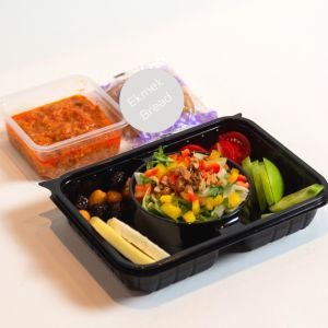 Kahvaltı Orta Boy Light Menü Kutusu - Menemen
