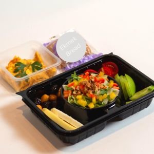 Kahvaltı Orta Boy Light Menü Kutusu - Omlet
