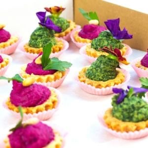 Ispanaklı ve Pancarlı Humus Tartolet - Adet