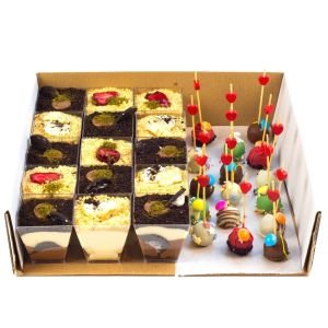 Mini Kupta Magnolia ve Cakepops - 15'er adet