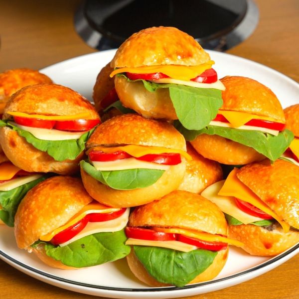 Mini Cheddarlı Sandviç