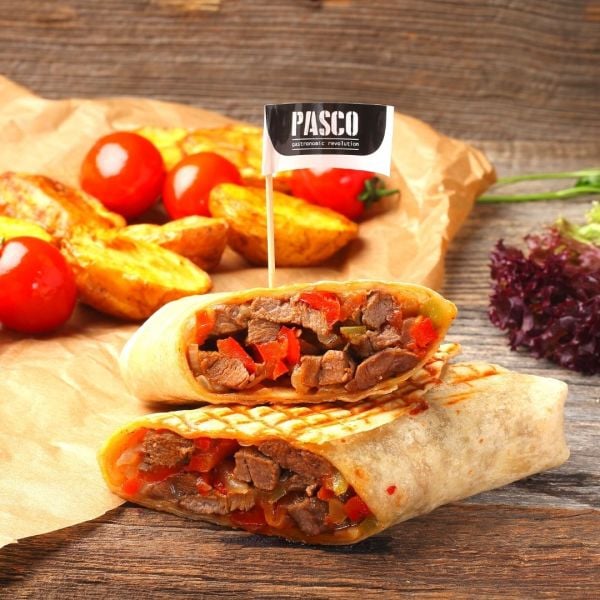 Etli Wrap - 20 cm (10 cm' lik ikiye bölünür)