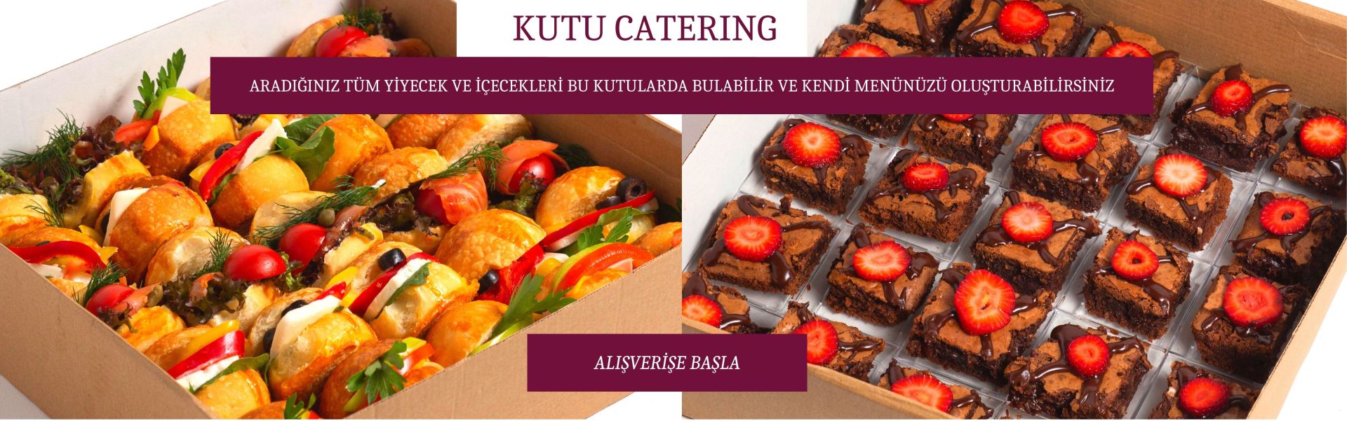 kutuda catering ile menü oluştur